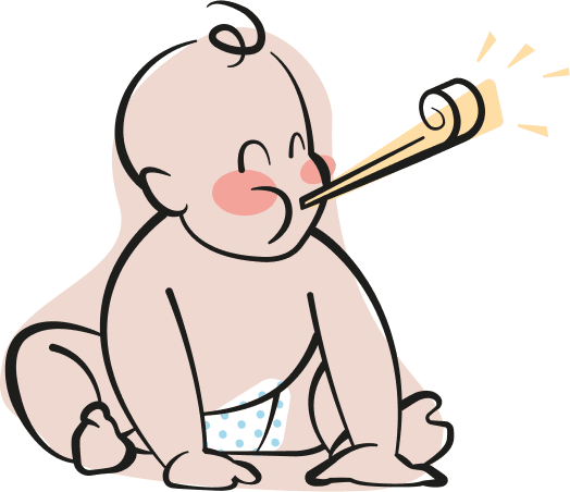 Illustration bébé - La Fête du Sleep